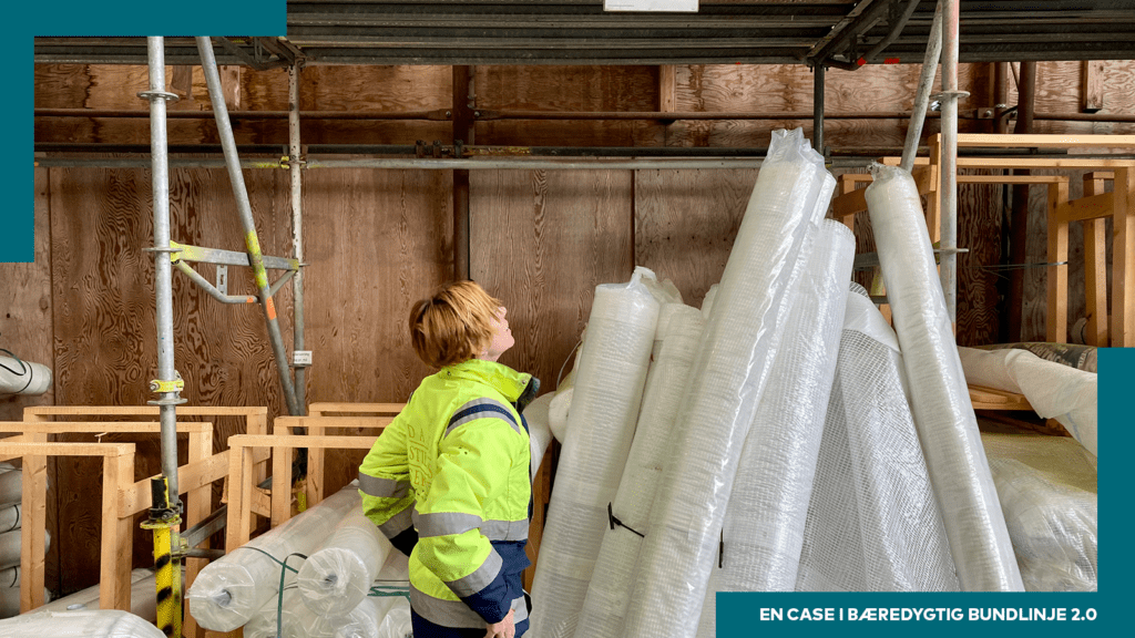 Stilladsplast får nyt liv som tasker, poser – og måske telte og luftmadrasser?